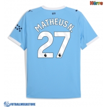 Fotballdrakt Herre Manchester City Matheus Nunes #27 Hjemmedrakt 2025-26 Kortermet